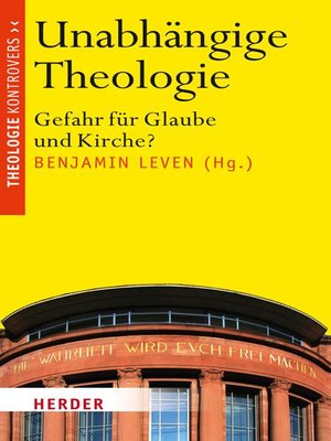 cover image of Unabhängige Theologie